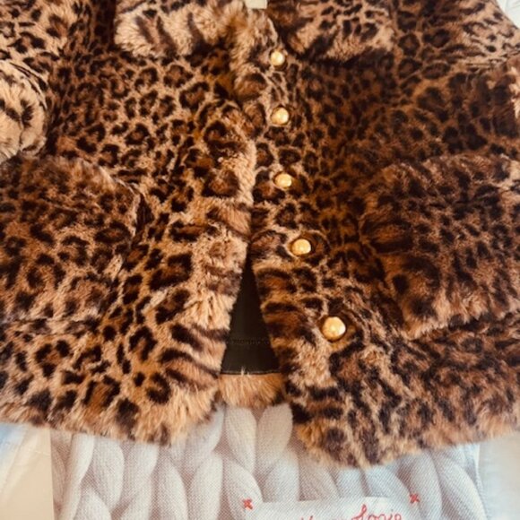 Anthropologie Faux-Fur Leopard Jacket - Picture 10 of 11